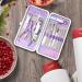 ZIZZON Nail Clippers Kit - Purple Holographic Case, Manicure Pedicure Set - Buy Online on GoSupps.com