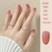 Air Dry Nude Pink Gel Nail Polish - Sheer Pastel Pink for Women & Girls | 14ML Natural Drying Formula - Buy Online on GoSupps.com