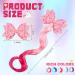 6 Colors Unicorn Wig Hair Clips Bows for Girls - Glitter Style Hair Extensions for Kids Princess Costume Dress Up - Buy Online on GoSupps.com