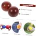 Ultechnovo Handball Puppet Heads | 2 Sets of Large Wooden Balls for Hand Exercises | Perfect for Tinker & Gently Rolling Activities - Buy Online on GoSupps.com