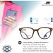 New Model Brown Reading Glasses with Blue Light Filters | Unisex +1.00 | Perfect for Gaming Computers and Reducing Eye Fatigue - Buy Online on GoSupps.com