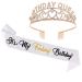 It’s My Freaking Birthday Sash and Tiara for Women,Birthday Crown for Women Tiara Party Decorations for 21st 30th 40th 50th Birthday,Birthday Gifts Birthday Party Favors