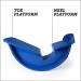 Powerstep Ultraflexx Foot Rocker - Blue - Physical Therapy Leg Exerciser - Buy Online on GoSupps.com