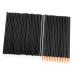 Baluue 100pcs Disposable Eyelash Brush Cosmetic Brush Eyelash Cleansing Brush Eyelash Wand Artificial Fiber 10x0.2cm As Shown