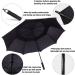 ACEIken 68 Inch Golf Umbrella - Automatic Open, Double Canopy Vented, Windproof & Waterproof - Extra Large Oversize Umbrella for Men and Women - Black - Buy Online on GoSupps.com