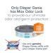 Diaper Genie Refill Bags 270 Count (Pack of 4) with Max Odor Lock | Holds Up to 1080 Newborn Diapers 4-Pack Bonus - Buy Online on GoSupps.com