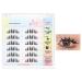 False Lashes | No Glue Eyelashes - Natural Look False Eyelashes Reusable and Long Lasting Lashes for Daily Use Dense
