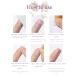 Summer Glitter French Tip Short Round Press on Nails - 24 Pcs with Stars Designs | Glossy False Nails for Women and Girls - Includes Nails Glue | Artificial Acrylic Full Cover False Nails - Style1 - Buy Online on GoSupps.com