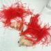 TQUXNGA Wrist Feather Cuffs Feather Wristband Feather Slap Bracelet Fashion Cuff Ponytail Holder Hair Tie Black - Buy Online on GoSupps.com