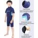 DIVE & SAIL Kids 2mm Neoprene Shorty Wetsuit - Blue | Thermal Swimsuit for Snorkel Diving | Youth Boys & Girls Wet Suit - L Size (3-4 Years) - Buy Online on GoSupps.com