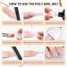 Clear Poly Gel Nail Builder - 15ML False Nail Extension Gel for Beginners & Nail Art Lovers - Buy Online on GoSupps.com