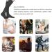 Support Stockings with Zip for Men & Women | Compression Socks for Thrombosis & Varicose Veins | XXL Black - Buy Online on GoSupps.com