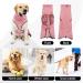Buy Lianzimau Dog Sweater - Fleece Jacket for Big & Medium Dogs - Warm Winter Coat - Pink - 1 Pack - Buy Online on GoSupps.com