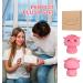 Mewaii 14'' Strawberry Cow Mushroom Soft Pillow Stuffed Animal Plush - Cuddly Pink Cow Toy for Kids - Buy Online on GoSupps.com