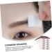 FOMIYES 12 Pcs Eyebrow Stickers Stickers Black Out Stickers Temporary Brow Tattoos 4d Shaper - Buy Online on GoSupps.com