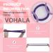 Vohala 100PCS Purple Hair Ties for Women & Girls - Seamless Thick Black Elastic Hair Bands - No Damage Ponytail Holders (4.5cm) - Pack of 100 - Buy Online on GoSupps.com