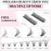 280 Pcs 10D 20D 30D C D Curl Wispy Cluster Lashes | DIY At-Home Bottom Lashes | 30D-C-0.07-9-15 Mix | Large Size - Buy Online on GoSupps.com