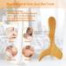 4-Piece Maderotherapy Set - Anti-Cellulite Wood Massage Rollers & Gua Sha for Pain Relief Lymphatic Drainage & Relaxation - Buy Online on GoSupps.com