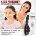 Fiora Naturals Hair Detangling Brush - Gentle Bio-Friendly Detangler for Curly & Straight Hair - Ideal for Women, Men, Kids, Toddlers - Wet & Dry Hair - Spiral Design in Black - Buy Online on GoSupps.com