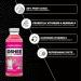 Oshee Vitamin Water Drink with Red Grape & Dragon Fruit 555ml Pack of 6 Niacin Vitamin B6 Biotin Vitamin B12 and Zinc Hydration Multipack - Buy Online on GoSupps.com