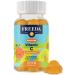 FREEDA Vitamin C Kids Vitamin C Gummies - Kids Sugar Free VIT C Gummy Chewable for Adults Teens & Children - Certified Kosher Delicious Orange Flavor Zero Sugar Immune Support Supplement (60 Ct) 60 Count (Pack of 1)
