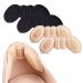 Heel Pads for Shoes That are Too Big Heel Inserts for Women Anti-Slip Heel Grips Liner Cushions Inserts for Women Men Shoe Heel Inserts Prevent Rubbing Blisters Heel Slipping(4Pairs) Beige+black