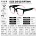 Buy Kokobin 3-Pack Ladies Reading Glasses - Anti-Blue Light Square Readers for Men & Women | 3.5 Diopters - Buy Online on GoSupps.com