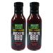 Quaker Steak & Lube Buckeye Barbecue Wing Sauce - 2 12 Ounce Bottles of Quaker Steak and Lube Famous Wing Sauce