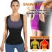 KUMAYES Sauna Vest for Women - Neoprene Slimming Corset Waist Trainer & Shapewear Tank Top - Body Shaper in Black - International Shipping Available - Buy Online on GoSupps.com