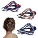 Hair Clips for Women French Curved Hair Clips for Thick Hair 3Pcs Hair Claw Clips No Slip Strong Grip Comfortable Hold Flat Hair Clamp Clip Fashion Beauty Hair Accessory Barrettes Clip Gifts for Women & Girls Curved Clip...