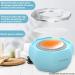 REDMARA OCTO Sonic Face Brush with Hot Massager - Silicone Exfoliator for Clean Pores & Glowing Skin (Blue) - Buy Online on GoSupps.com