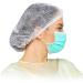 100 Pcs Disposable Hair Net Bouffant Cap for Food Service & DIY - USA Ship - Unisex Scrub Cap - Buy Online on GoSupps.com