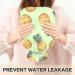 Buy Naanle Cartoon Pineapple Water Bottle | 1L Hot Water Bottle for Hand & Foot Pain Relief | Heat & Cold Therapy | Transparent Design - International Shipping - Buy Online on GoSupps.com