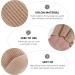 FOMIYES Cot Toe Sleeves 2 Pairs - Finger Cap Cushions for Hammertoes, Blisters, Calluses - Nylon Cover with Silicone Protectors - Buy Online on GoSupps.com