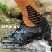 MEIKAN Waterproof Hiking Socks - Unisex Digital Print, Breathable, 100% Waterproof - 1 Pair (Large) - Orange - Buy Online on GoSupps.com