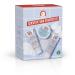 First Aid Beauty Sensitive Skin Starter Set 3 Safe for Sensitive Skin Products Facial Radiance Exfoliating Pads Pure Skin Face Cleanser + Ultra Repair Cream Moisturiser
