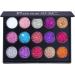 Glitter Makeup Palette Shimmer Eye Shadow Powder - Waterproof Makeup Palette for Face Body Highly Pigmented Sillervan 01 - Buy Online on GoSupps.com