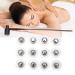 Seven Star Needle Set & Hammer - Stainless Steel Plum Blossom Skin Hammer with 12 Replacement Heads | International Shipping - Buy Online on GoSupps.com