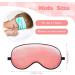 Kids Silk Eye Sleep Masks - Set of 6 | Adjustable Straps, Soft Satin Blindfolds for Boys and Girls | Perfect for Travel, Relaxation | Great Gift Idea - Buy Online on GoSupps.com