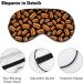 Fresh Hot Dogs Sleep Mask for Women | Adjustable Eye Shades & Elastic Strap for Comfortable Sleep - Buy Online on GoSupps.com