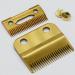 Professional Replacment Blades Set for Hair Clipper Compatible with BaBylissPRO Barberology FX870 FXF880 FX810 FX825 FX673N (Gold) - Buy Online on GoSupps.com