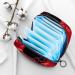 Valentine's Day Red Rose Sanitary Napkin Storage Bag | Menstrual Cup Pouch & Makeup Organizer for Girls | Portable & Multicolored - 08 - Buy Online on GoSupps.com