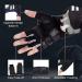 Premium Fitness Gloves for Men & Women | Wrist Protection & Perfect Grip - Ideal for Strength Training Weightlifting Bodybuilding & CrossFit - Gray XL - Buy Online on GoSupps.com