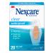 Nexcare Waterproof Clear Bandages Germproof 20 Count Packages (Pack of 4) 20 Count (Pack of 4)