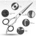 Professional Hairdressing Scissors Barber Salon Haircutting Shears 5.5" Silver - Buy Online on GoSupps.com