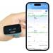 LOOKEE Ring Continuous Pulse Oximeter | Wearable Oxygen Monitor with Vibration Reminder for Low O2 | Rechargeable Blood Oxygen Saturation Tracker for SpO2 & PR - Free APP with Reports