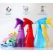 Pack of 4 - 8 Oz Empty Plastic Spray Bottles - Multi Purpose Use - BPA Free - Adjustable Fine Mist - Hair, Plants, Pets, Cooking - Buy Online on GoSupps.com
