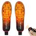 Heated Insoles  TAJARLY Rechargeable Electric Insoles for Women Men  Winter Foot Warmers with Intelligent Remote Control Fit Camping Skiing Large