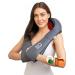 Original Munich Spring Shiatsu Neck massage device with heat & real jade stones I Up to 7 years of guarantee I wireless massager for neck shoulder back full body wellness I German Design