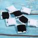Pllieay 24 Black and White Friendship Bracelets Floss - Cotton Embroidery Cross Stitch Threads Bundle for Halloween Crafting | Includes 12 Floss Bobbins - Buy Online on GoSupps.com